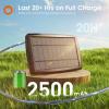 imageaddlon 56FT506 Solar String Lights Outdoor with Remote 27 Shatterproof G40 Bulbs Solar Powered ampamp USB Charging Patio Lights Dimmable Waterproof Solar String Lights for Outside Camping Backyard506FT