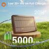 imageaddlon 56FT506 Solar String Lights Outdoor with Remote 27 Shatterproof G40 Bulbs Solar Powered ampamp USB Charging Patio Lights Dimmable Waterproof Solar String Lights for Outside Camping Backyard1006FT