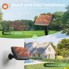 imageaddlon 56FT506 Solar String Lights Outdoor with Remote 27 Shatterproof G40 Bulbs Solar Powered ampamp USB Charging Patio Lights Dimmable Waterproof Solar String Lights for Outside Camping Backyard256FT