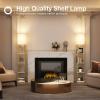 imageaddlon Floor Lamp with Shelves 5Tier Modern Shelf Floor Lamp with 3CCT LED Bulb Display Lamp for Living Room Bedroom and Office  Marble Texture ampamp Gold FrameGoldWhite