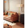 imageaddlon Gold Floor Lamps for Living Room Tall Modern Standing lamp with Linen Shade Decorative Simple Design Floor Lamps for Bedroom and OfficeGold