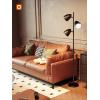 imageaddlon Tree Floor Lamp with 3 Adjustable Rotating Lights and Matching LED Bulbs Standing Tall Pole Lamps for Living Room Bedroom Home Office  Brass GoldBlack Remote