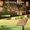 imageaddlon 100FT Solar String Lights Outdoor with Remote 54 LED Shatterproof Bulbs Dimmable ampamp Timable 3 Light Modes G40 Waterproof Solar String Lights for Outside Backyard Party Decor35FT