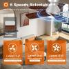 imageaddlon Ceiling Fans with Lights 42 Inch Low Profile Ceiling Fan with Light And Remote Control Flush Mount Reversible 3CCT Dimmable Quiet White Small Ceiling Fan for Bedroom IndoorOutdoor UseSilver