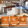 imageaddlon Ceiling Fans with Lights 42 Inch Low Profile Ceiling Fan with Light And Remote Control Flush Mount Reversible 3CCT Dimmable Quiet White Small Ceiling Fan for Bedroom IndoorOutdoor UseSilver