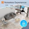 imageaddlon Ceiling Fans with Lights 52 inch Black Ceiling fan with Light and Remote Control Reversible 3CCT Dimmable Noiseless Ceiling Fan for Bedroom Farmhouse living room IndoorOutdoor UseBlack