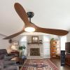 imageaddlon Ceiling Fans with Lights 60 Inch IndoorOutdoor Ceiling Fan with Remote Control Reversible 3 Wood Blades 6 Speeds 3CCT Dimmable Noiseless Large Ceiling Fan for Patio Gazebo Farmhouse60 inch