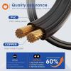 imageaddlon 100FT50FT2 LED Outdoor String Lights Waterproof Patio Lights with Shatterproof ST38 Replaceable Bulbs Dimmable Outside Hanging Light Connectable for Porch Backyard 2200K150FT