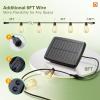 imageaddlon 33276 FT Solar String Lights WaterproofPatio Light Solar Powered with Remoteampamp USB Port 91 LED Shatterproof Bulbs 3 Lighting Modes Outdoor for Camping Backyard Garden486FT