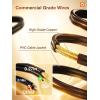 imageaddlon 48ft LED Outdoor String Lights with Dimmer