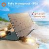 imageaddlon 54FT486 Solar String Lights Outdoor Waterproof with USB Charging ampamp Remote Control  Dimmable Solar Power Patio Lights with LED Bulbs for Porch Garden Yard Market Bistro  Last for 20Hrs1928FT60 Sockets