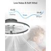 imageaddlon Ceiling Fans with Lights and Remote 18 Low Profile Ceiling Fans 30006000K Dimmable Modern Flush Mount LED Fan Light Fandelier Ceiling Fan for Bedroom Kitchen Living Room BlackBlack 03R1