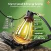 image:imageaddlon 200FT Solar String Lights Waterproof Patio Light Solar Powered with 104 LED Shatterproof Bulbs Outdoor1926FT60 Sockets