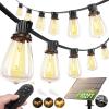 image:imageaddlon 200FT Solar String Lights Waterproof Patio Light Solar Powered with 104 LED Shatterproof Bulbs Outdoor966FT30 Sockets