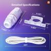 image:imageaddlon Permanent Outdoor Lights Replacement Mounting Fittings