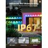image:imageaddlon Permanent Outdoor Lights Smart RGBIC LED Lights for House amp Outdoor Decor App amp Remote Control Scene Modes IP67 Waterproof for Christmas Holiday Valentines Day Decorations 200FT200FT