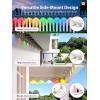 image:imageaddlon Permanent Outdoor Lights Smart RGBIC LED Lights for House amp Outdoor Decor App amp Remote Control Scene Modes IP67 Waterproof for Christmas Holiday Valentines Day Decorations 200FT200FT