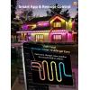 image:imageaddlon Permanent Outdoor Lights Smart RGBIC LED Lights for House amp Outdoor Decor App amp Remote Control Scene Modes IP67 Waterproof for Christmas Holiday Valentines Day Decorations 200FT200FT