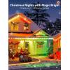 image:imageaddlon Permanent Outdoor Lights Smart RGBIC LED Lights for House amp Outdoor Decor App amp Remote Control Scene Modes IP67 Waterproof for Christmas Holiday Valentines Day Decorations 200FT200FT