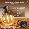 image:imageaddlon 200FT Solar String Lights Outdoor Waterproof G40 with 64 Bulbs1926FT96 Sockets
