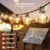 image:imageaddlon 200FT Solar String Lights Outdoor Waterproof G40 with 64 Bulbs1926FT96 Sockets