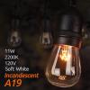 image:imageaddlon Incandescent Replacement Bulbs 11W S14 8 Pack Waterproof E26 Screw Base for Outdoor Incandescent String Lights4 Count Pack of 2