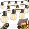 image:imageaddlon 200FT Solar String Lights Outdoor Waterproof G40 with 64 Bulbs1926FT96 Sockets