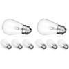 image:imageaddlon Incandescent Replacement Bulbs 11W S14 8 Pack Waterproof E26 Screw Base for Outdoor Incandescent String Lights4 Count Pack of 2