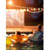 image:imageaddlon 100FT Outdoor String Lights with Remote Dimmable Patio Lights Waterproof Shatterproof Edison Bulb for Outside Backyard Porch Garden Bistro Pergola Party Decor Warm Ambience Lighting27FT