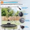 image:imageaddlon Outdoor Ceiling Fan with Light for Patios 20 IP65 Waterproof Gazebo Fan RemoteampAPP Control 6 Speeds 3CCT Dimmable Plug in Ceiling Fan with Hook Hanging Caged Fan for Pergola Porch Canopy24 inch No Light