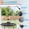 image:imageaddlon Outdoor Ceiling Fan with Light for Patios 20 IP65 Waterproof Gazebo Fan RemoteampAPP Control 6 Speeds 3CCT Dimmable Plug in Ceiling Fan with Hook Hanging Caged Fan for Pergola Porch Canopy24 inch With Light