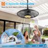 image:imageaddlon Outdoor Ceiling Fan with Light for Patios 20 IP65 Waterproof Gazebo Fan RemoteampAPP Control 6 Speeds 3CCT Dimmable Plug in Ceiling Fan with Hook Hanging Caged Fan for Pergola Porch Canopy20 inch With Light