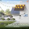 image:imageaddlon 102FT96FT6 Solar String Lights Outdoor Waterproof with USB Port amp Remote Control Solar Patio Lights for Outside Solar Powered with 34 LED Dimmable Bulbs for Porch Garden Deck Halloween1926FT64 Sockets