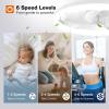 image:imageaddlon Ceiling Fans with Lights and Remote 24 Low Profile Ceiling Fans 30006000K Dimmable Modern Flush Mount LED Fan Light Fandelier Ceiling Fan for Bedroom Kitchen Living Room WhiteWhite