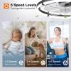 image:imageaddlon Ceiling Fans with Lights and Remote 24 Low Profile Ceiling Fans 30006000K Dimmable Modern Flush Mount LED Fan Light Fandelier Ceiling Fan for Bedroom Kitchen Living Room WhiteBlack