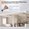 image:imageaddlon Ceiling Fans with Lights and Remote 24 Low Profile Ceiling Fans 30006000K Dimmable Modern Flush Mount LED Fan Light Fandelier Ceiling Fan for Bedroom Kitchen Living Room BlackWhite  Starry