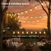 image:imageaddlon 196FT Outdoor String Lights for Outside with APP Control Waterproof Patio Lights with Plastic ST38 LED Edison Bulbs Outdoor Lighting Extra Long for Backyard Bistro Porch Garden Pergola Party198FT