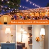 image:imageaddlon LED Replacement Bulbs 1W S14 4 Pack Waterproof E17 Screw Base for Outdoor LED String Lights ShatterproofE264 Count Pack of 12W