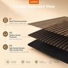 image:imageaddlon Wood Wall Panels for Wall 4 Pack 472 x 236 Acoustic Wall Panels Wood Slat Acoustic Panels for Noise Cancelling and Decoration Living Room Bedroom Office Walnut