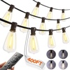 image:imageaddlon 196FT Outdoor String Lights for Outside with APP Control Waterproof Patio Lights with Plastic ST38 LED Edison Bulbs Outdoor Lighting Extra Long for Backyard Bistro Porch Garden Pergola Party400FT