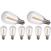 image:imageaddlon LED Replacement Bulbs 1W S14 4 Pack Waterproof E17 Screw Base for Outdoor LED String Lights ShatterproofE174 Count Pack of 21W