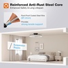 image:imageaddlon 2 Pack Ceiling Fans with Lights and Remote 20 Low Profile Ceiling Fans 30006000K Dimmable Modern Flush Mount LED Fan Light Fandelier Ceiling Fan for Bedroom Kitchen Living RoomBlack