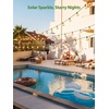 image:imageaddlon 50FT Solar String Lights for Outside G50 Waterproof with USB Port Solar Patio Lights Outdoor Solar Powered LED Bulbs 3 Light Modes for Backyard Porch Garden Market Bistro Camping56FT