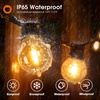 image:imageaddlon 100FT2Pack50FT Outdoor String Lights G40 Globe LED Patio Lights Waterproof with 54 Shatterproof Bulbs4 Spare ETL Dimmable Outside Hanging Lights Connectable for Yard Garden Backyard50FT25 Sockets