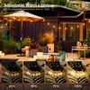 image:imageaddlon 100FT2Pack50FT Outdoor String Lights G40 Globe LED Patio Lights Waterproof with 54 Shatterproof Bulbs4 Spare ETL Dimmable Outside Hanging Lights Connectable for Yard Garden Backyard200FT100 Sockets