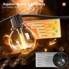 image:imageaddlon 100FT2Pack50FT Outdoor String Lights G40 Globe LED Patio Lights Waterproof with 54 Shatterproof Bulbs4 Spare ETL Dimmable Outside Hanging Lights Connectable for Yard Garden Backyard200FT