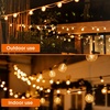 image:imageaddlon 100FT2Pack50FT Outdoor String Lights G40 Globe LED Patio Lights Waterproof with 54 Shatterproof Bulbs4 Spare ETL Dimmable Outside Hanging Lights Connectable for Yard Garden Backyard50FT25 Sockets