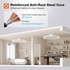 image:imageaddlon 27 Flower Low Profile Ceiling Fans with Lights and Remote White  Flush Mount Fandelier RemoteBluetooth App Control 30006000K Dimmable LED Timer Memory Bedroom Kitchen Living roomWhite  Crystal